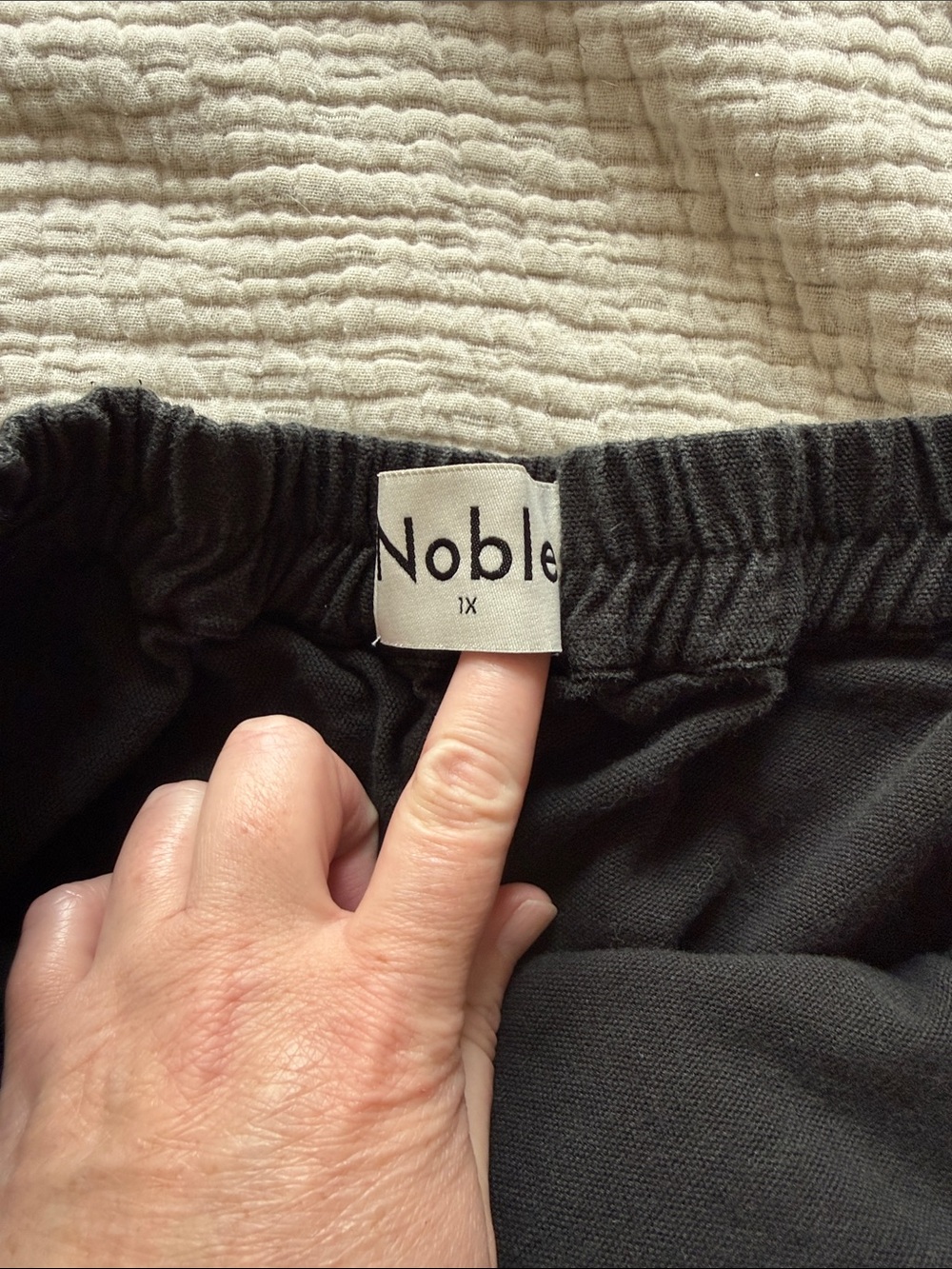 Black Noble Skort - Picture 2 of 5